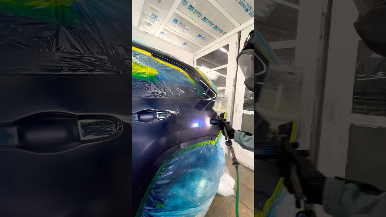 HOW TO PAINT AND FILM CARS AUTOBODY REPAIR PART ONE