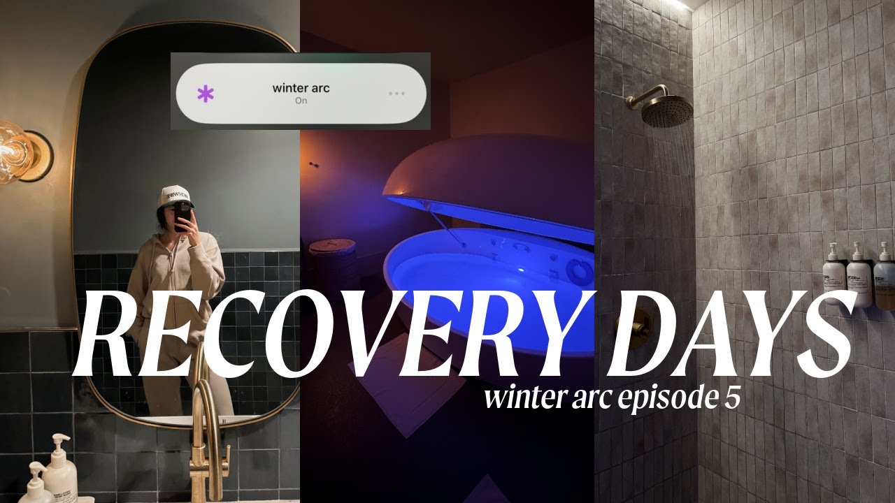 RECOVERY DAYS: 30 day challenge for november & how to stay on track  | winter arc ep 5