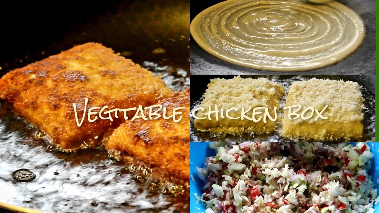 Best snack recipe for breakfast and tea/ vegitable chicken box/ evening snack recipe