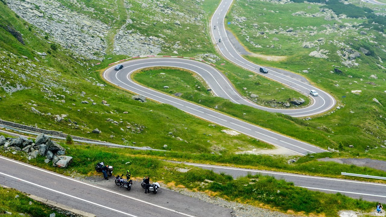 Transfagarasan route 7C  85 km # Yamaha Tracer 9 GT+ # RAW sound # 4K