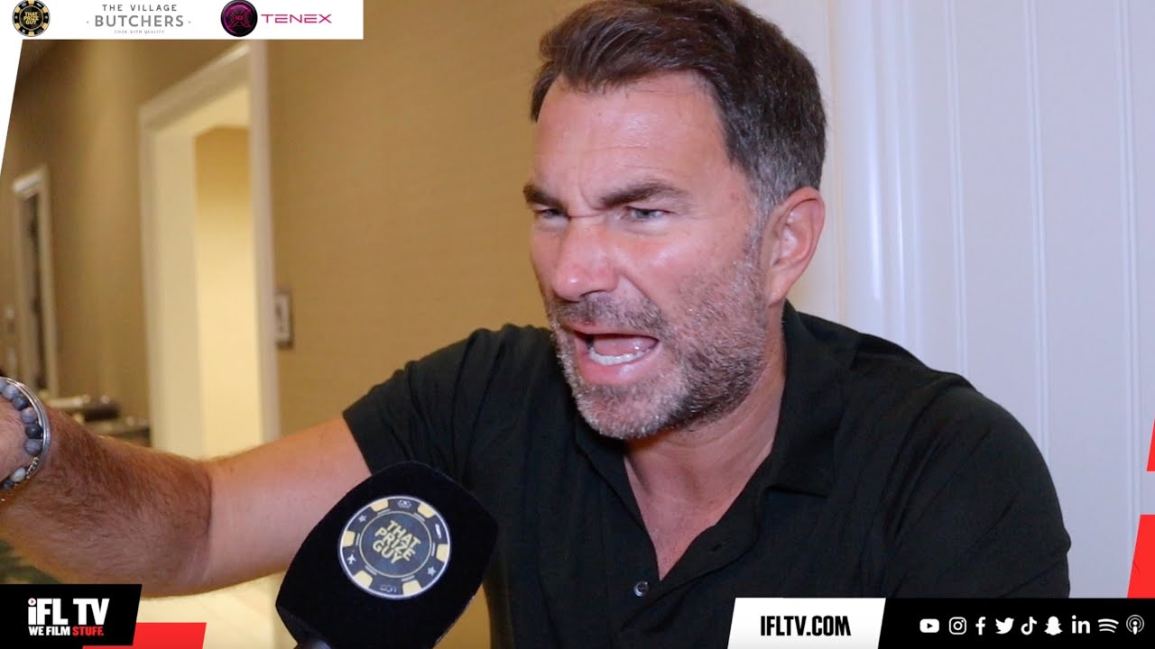 'IT MIGHT JUST BE THE F****** END..'- EDDIE HEARN IN DEPTH EXCLUSIVE REVEALS ALL ON MATCHROOM FUTURE