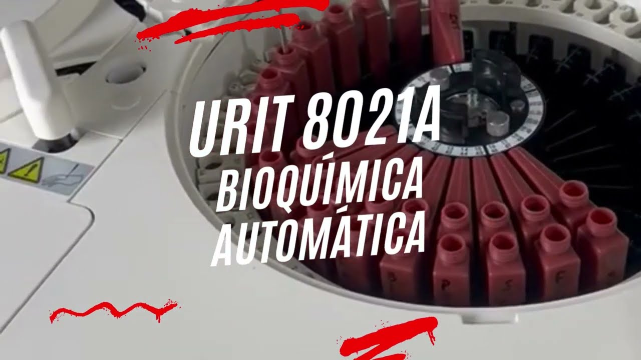 URIT 8021A Analisador de Bioquímica Automático
