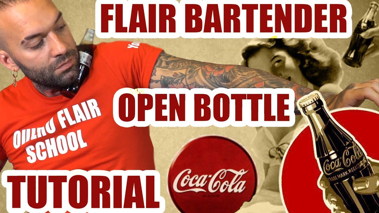 🥃🍹🤹 ABRIR BOTELLAS CON ESTILO / tricks with opener 
