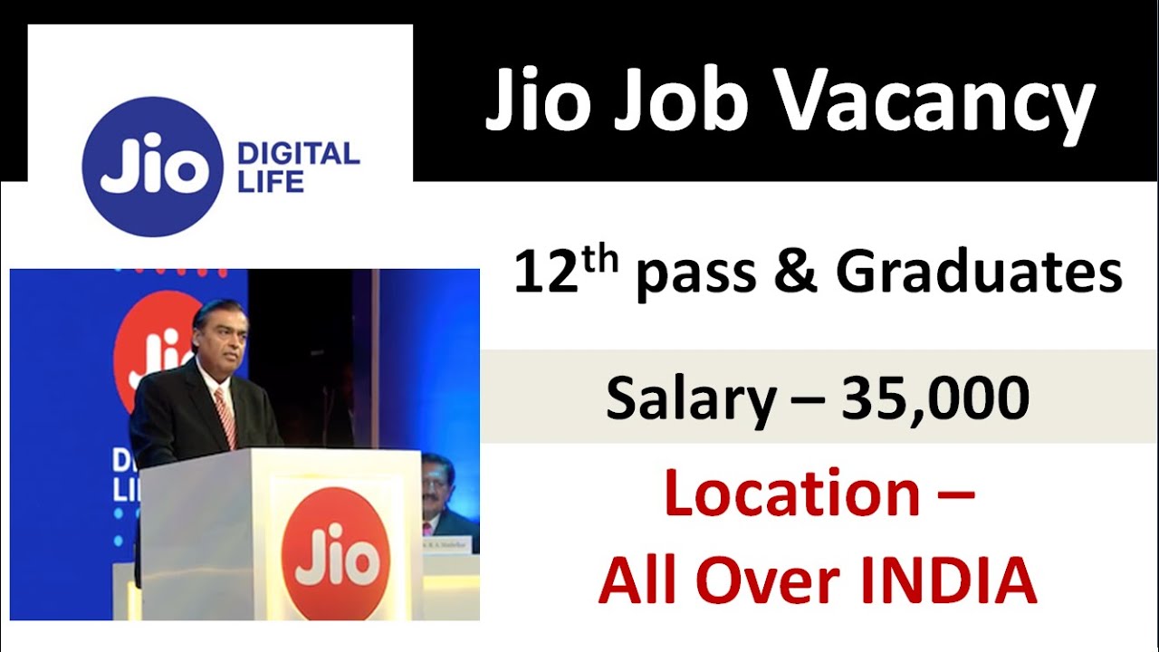 Jio Job Vacancy 2020 | Jio |