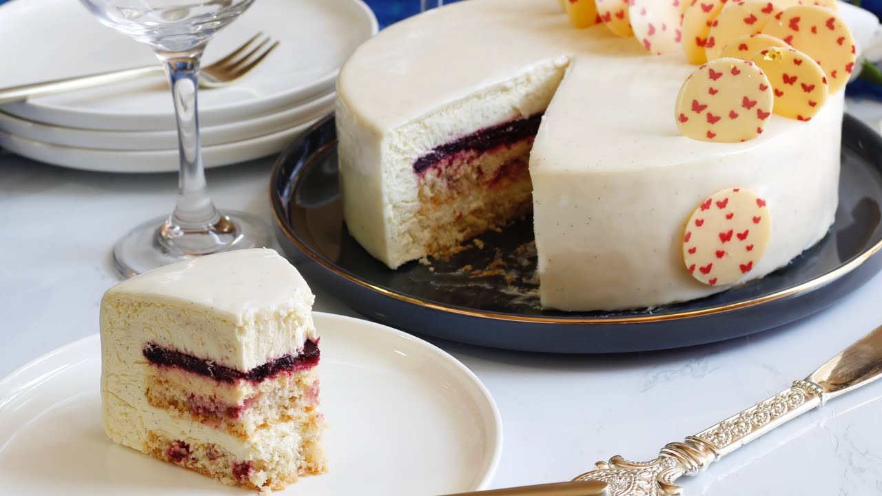 🌟 Entremets vanille et fruits rouges  🌟