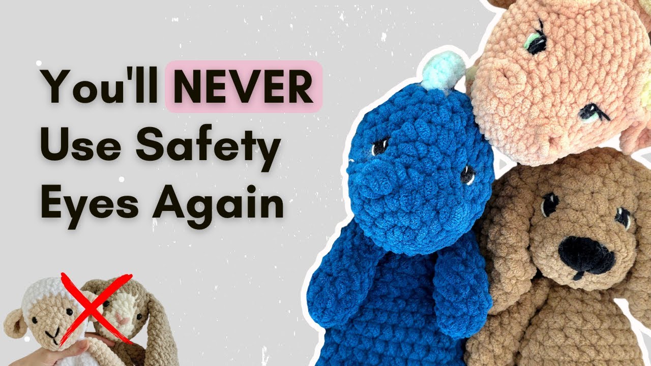 Beginner’s Guide: Embroidering Eyes for Amigurumi & Crochet Toys