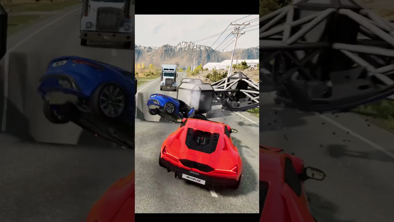 2 crusher vs all suv cars | Crash Dominators #epiccollisions #beamngdrive #epiccrashes