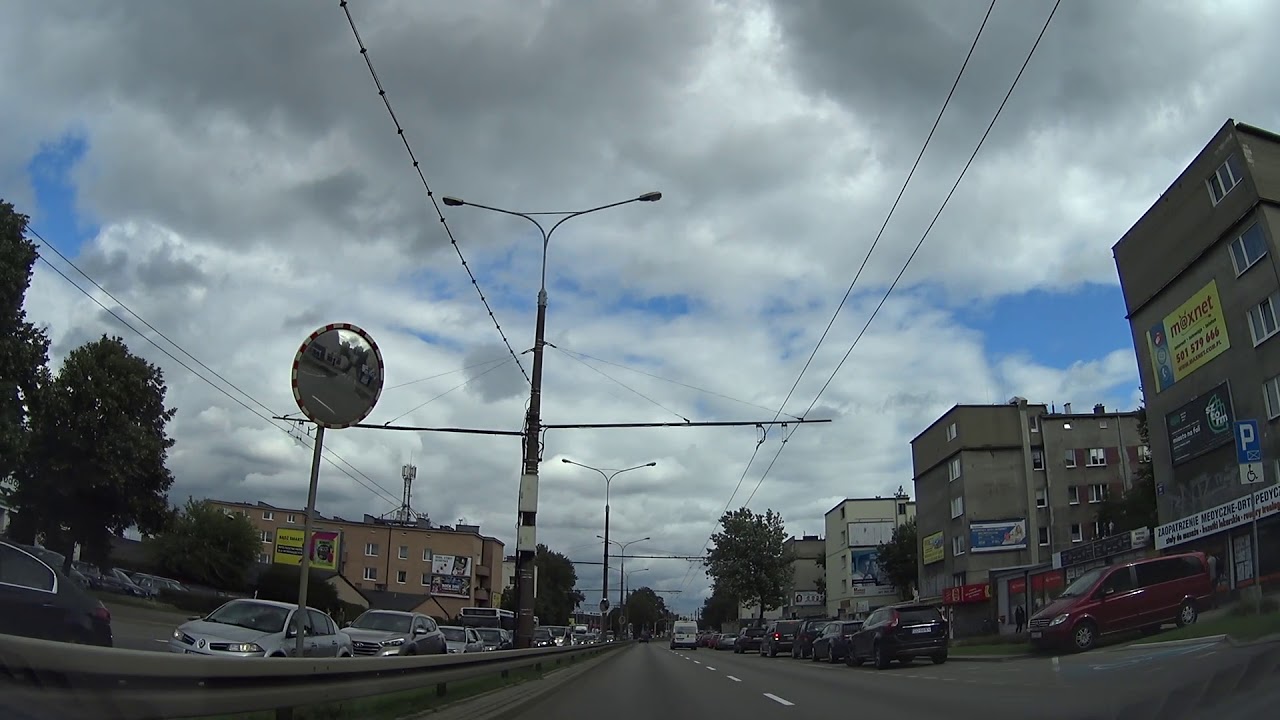 Прогулка на машине по ГДЫНЯ в Польше