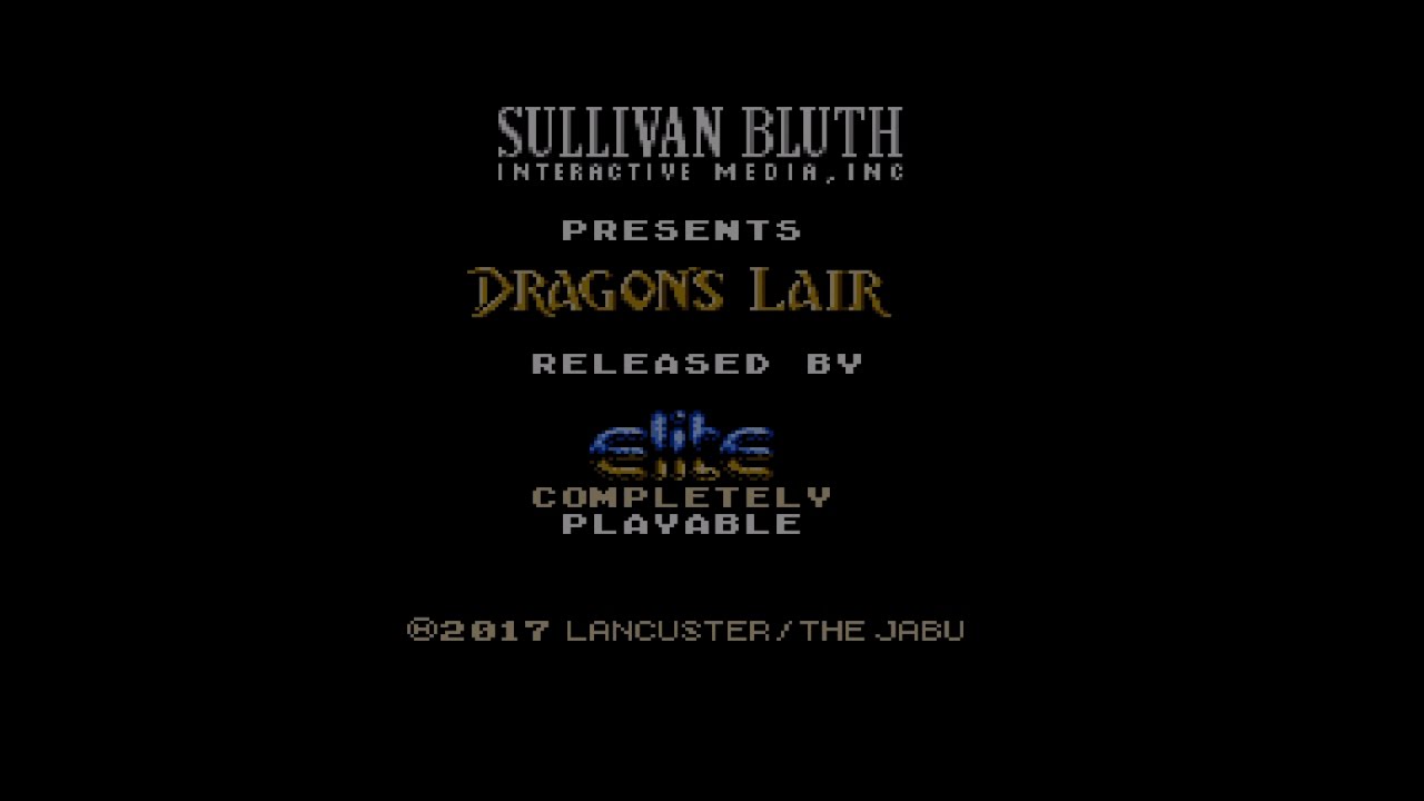 Dragon's Lair - Completely Playable Hack of Dragon's Lair NES on Mini NES Classic