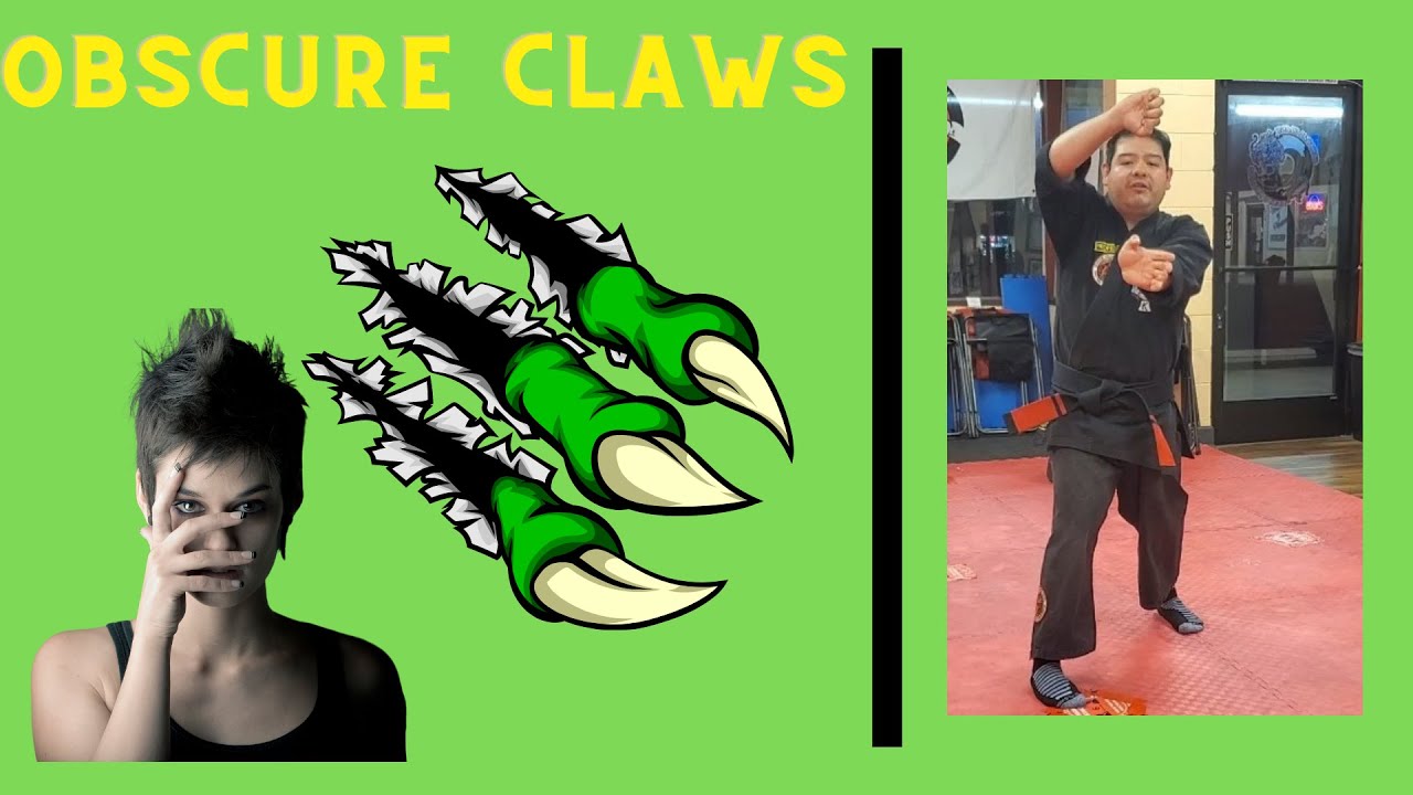 Obscure Claws || Kenpo Karate Techniques || Central Coast Kenpo Karate