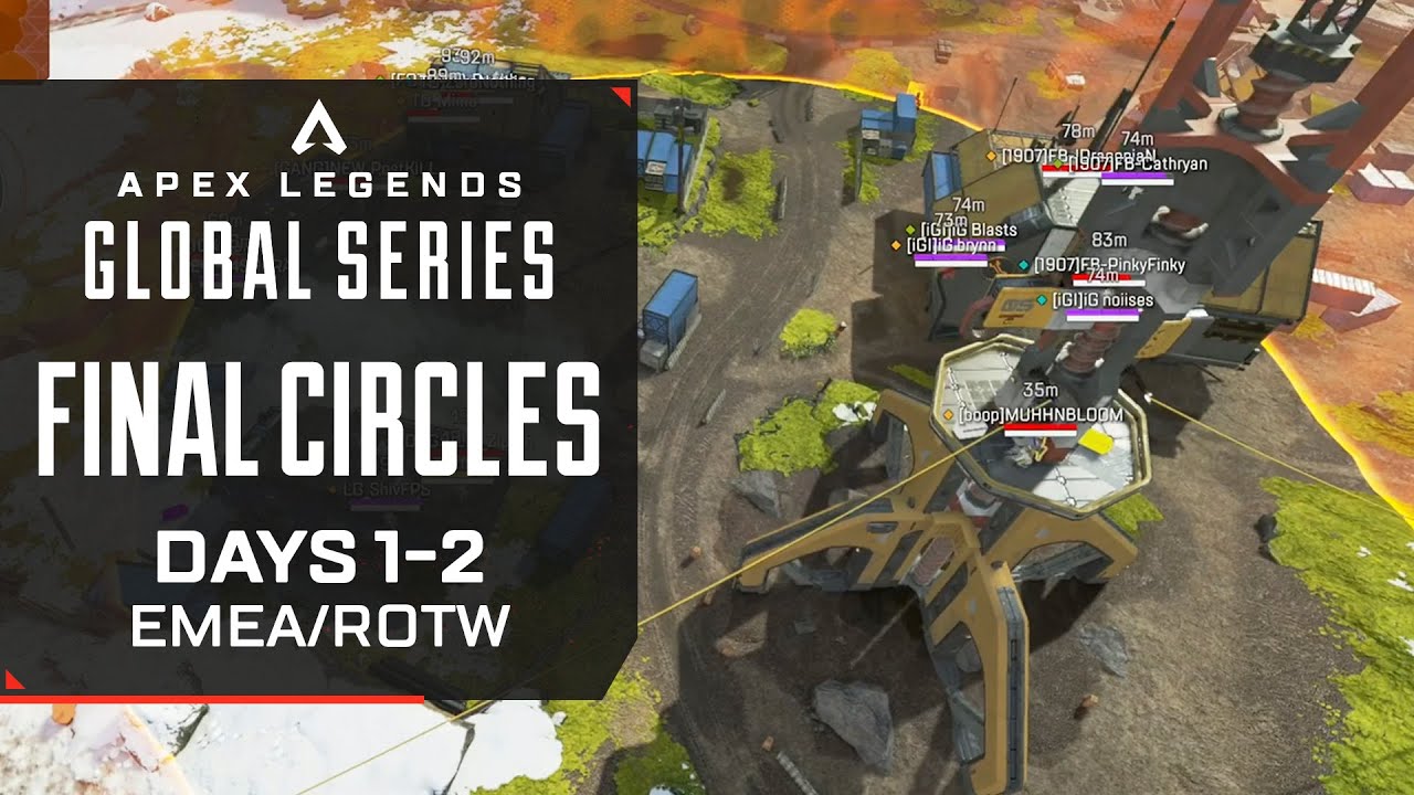 Best Final Circles | EMEA & ROTW | ALGS Pro League | Match Days 1 & 2 | Apex Legends