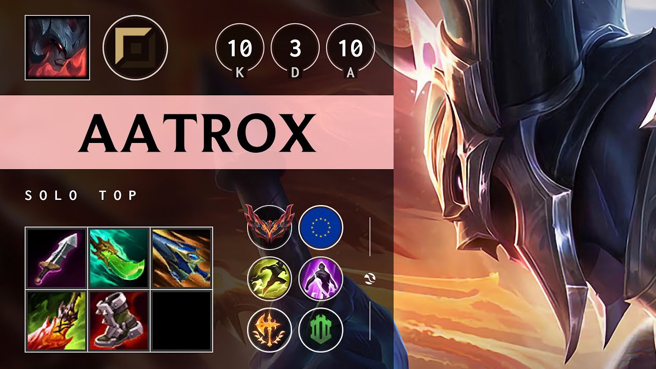 Aatrox Top vs Darius - EUW Grandmaster Patch 25.21