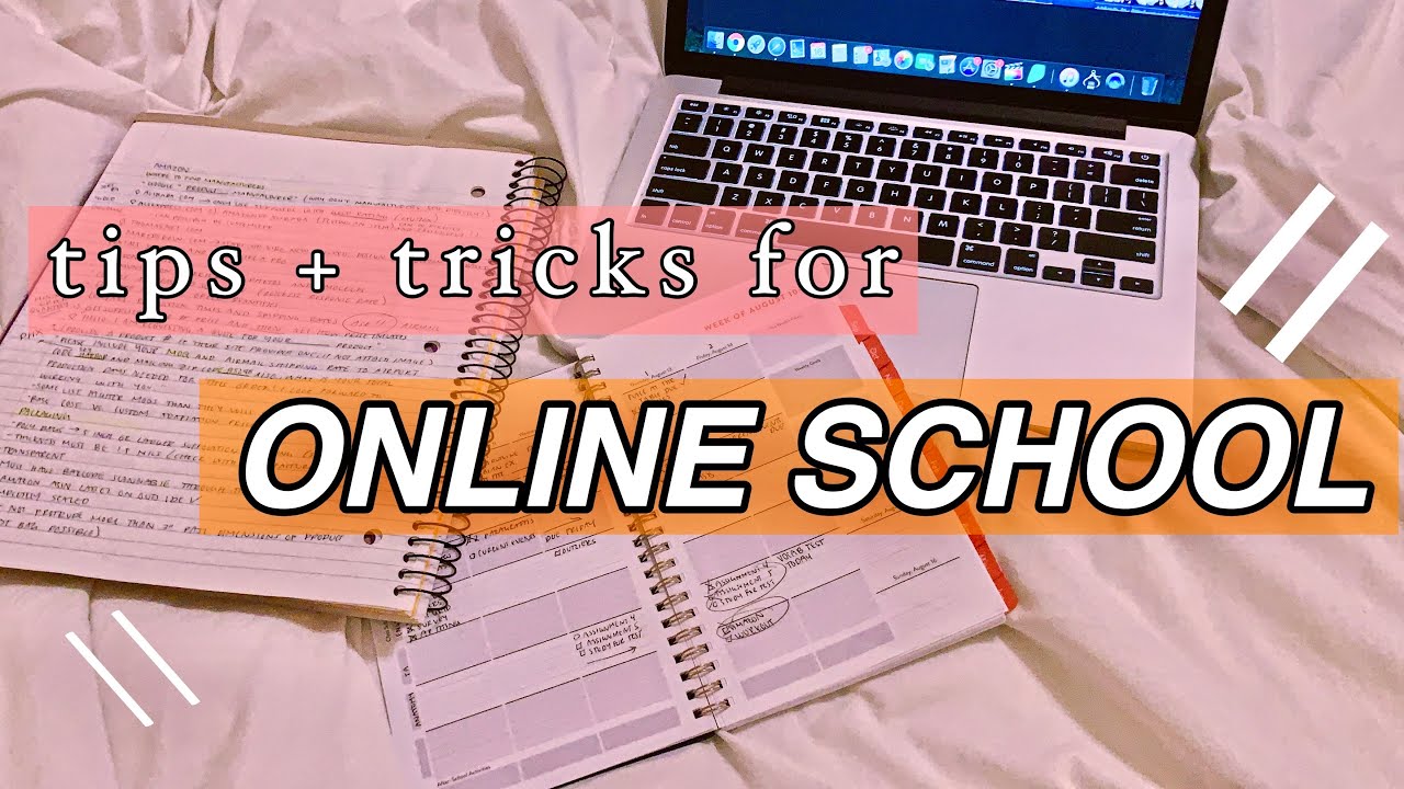 HACKS for VIRTUAL school! | online schools tips 2020