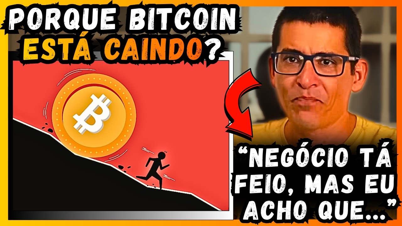 Trezoit&atilde;o fala sobre A QUEDA DO BITCOIN