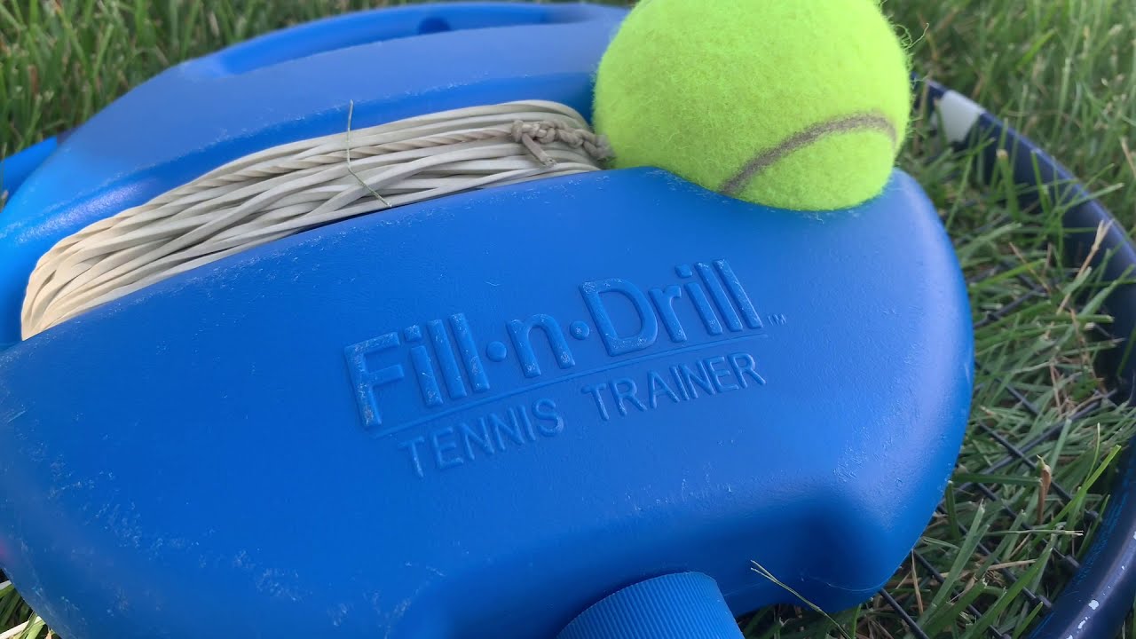 Personal Tennis Trainer for 20 Dollars?|Fill-n-Drill Review + How to Use|