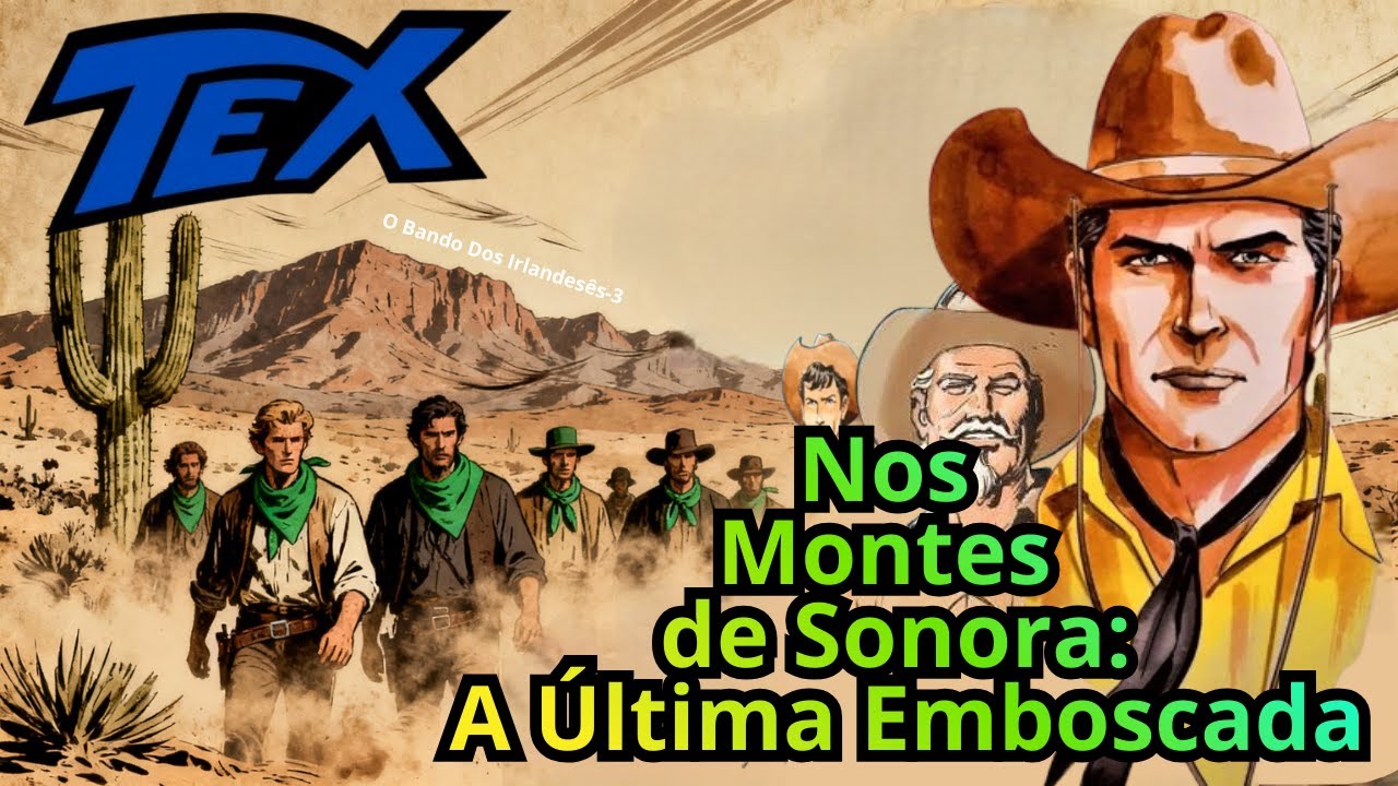 TEX WILLER, Nos Montes de Sonora: A Última Emboscada -  Tex ,Kit Carson, Kit Willer, Jack Tigre ...