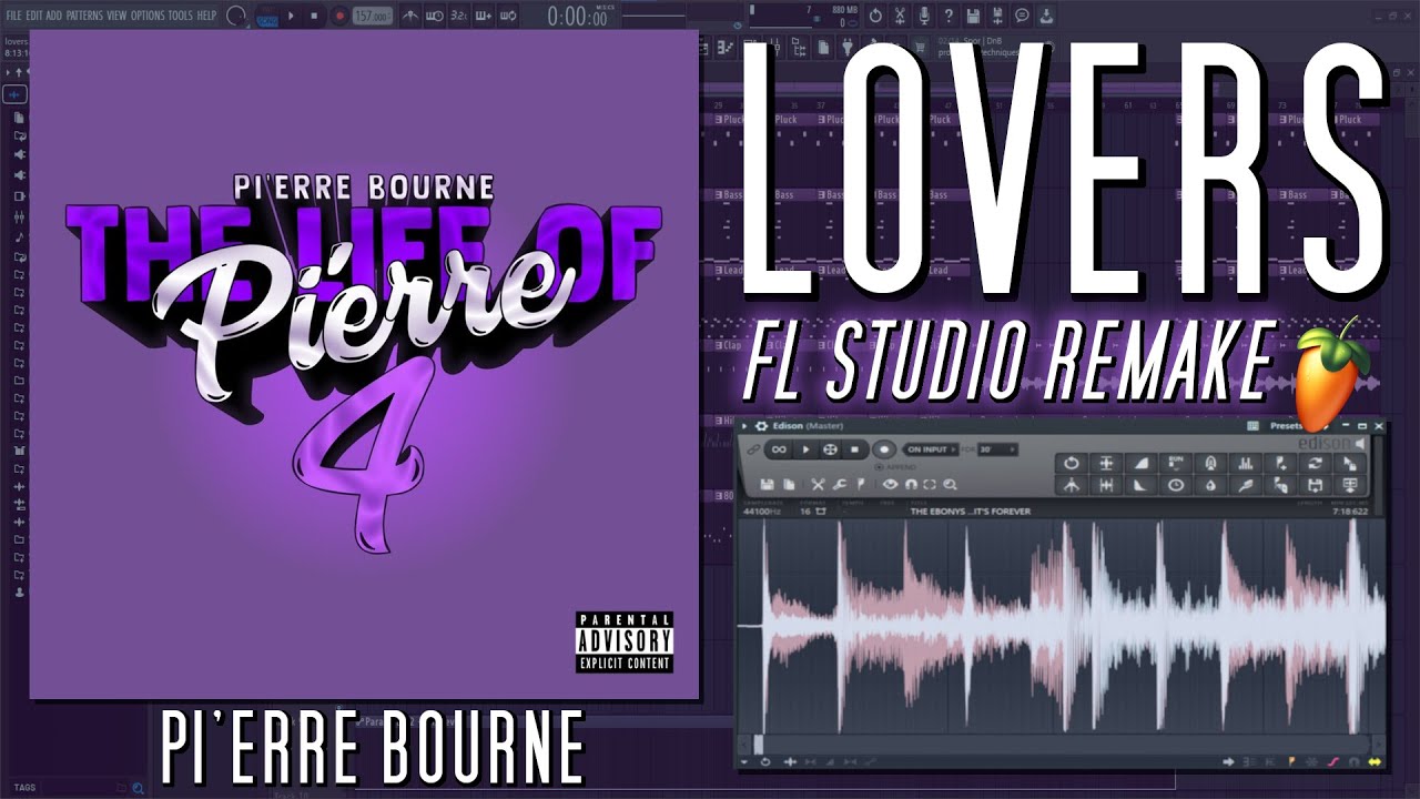 How Pi'erre Bourne - Lovers Was Made in 5 Minutes {FL STUDIO BREAKDOWN}