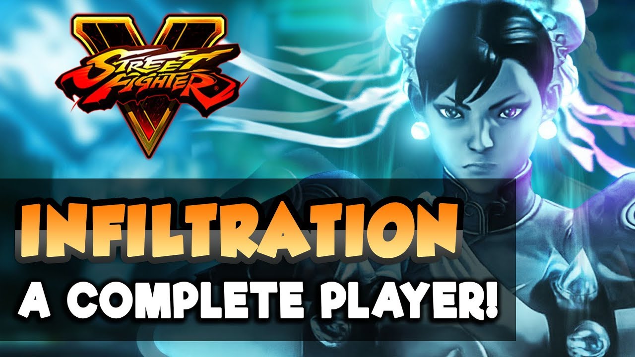 INFILTRATION - Ryu, Sakura, Chun-li, Juri, Menat, Kolin - Compilation - Street Fighter V Season 4