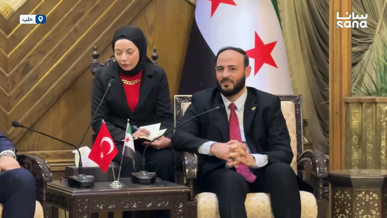 محافظ حلب يبحث مع وفد من ولاية طرابزون التركية تعزيز التعاون في المجالات الخدمية والتنموية