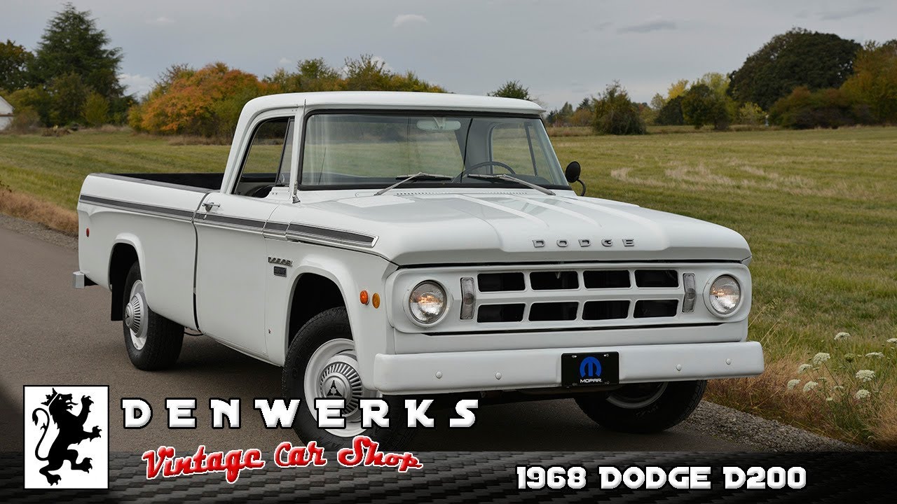 1968 Dodge D200 Camper Special — Денверкс