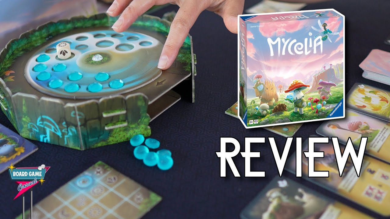 Обзор настольной игры Mycelia — (Что мне нравится больше всего, что меньше всего)
