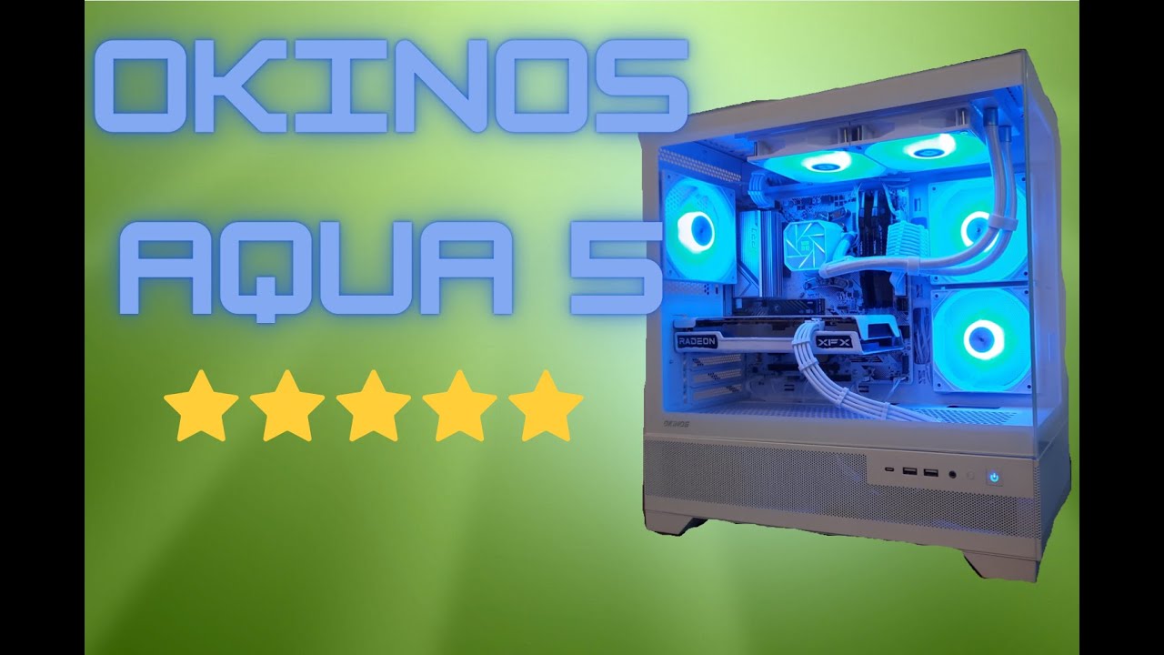 Ultimate Fishtank PC Case? -  Okinos Aqua 5 Case Review!