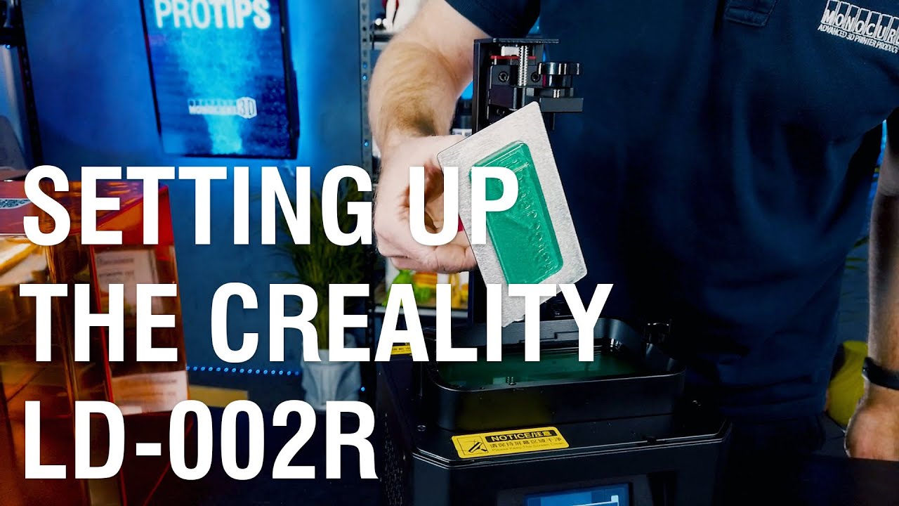 Setting Up the Creality LD-002R