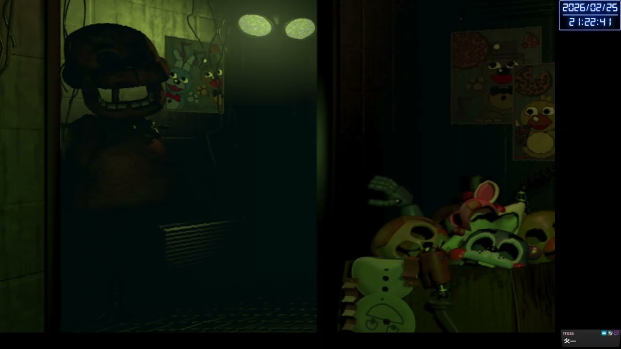 愛に生きるFive Nights at Freddy's 3【2026/2/25】