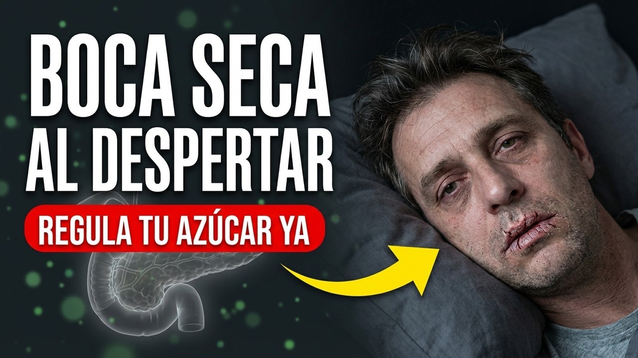 &iquest;Por qu&eacute; BOCA SECA al despertar? PREDIABETES puede estar provocando da&ntilde;o silencioso