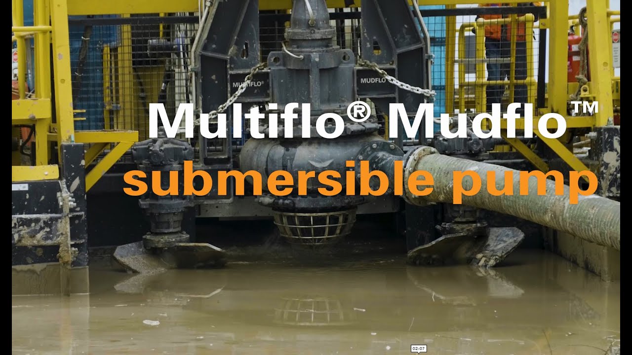 Multiflo® Mudflo™ hydraulic submersible slurry pump product launch video
