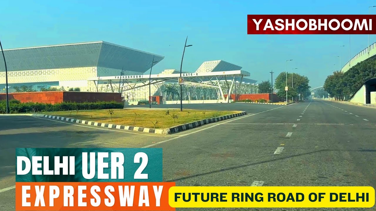 New India: UER 2 Expressway - Stunning Delhi Future Ring Road | Yashobhoomi Dwarka to Najafgarh