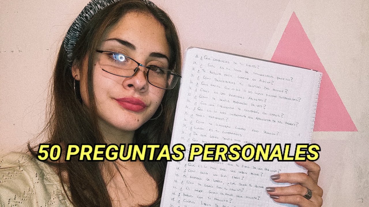 ASMR Otras 50 preguntas PERSONALES