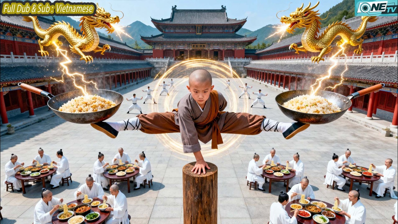 Nhóc Thiếu Lâm Dùng KungFu Tuyệt Đỉnh Nấu Ăn Trở Thành Vua Đầu Bếp, Rồi Xuống Núi Tìm Ba Mẹ Thất Lạc