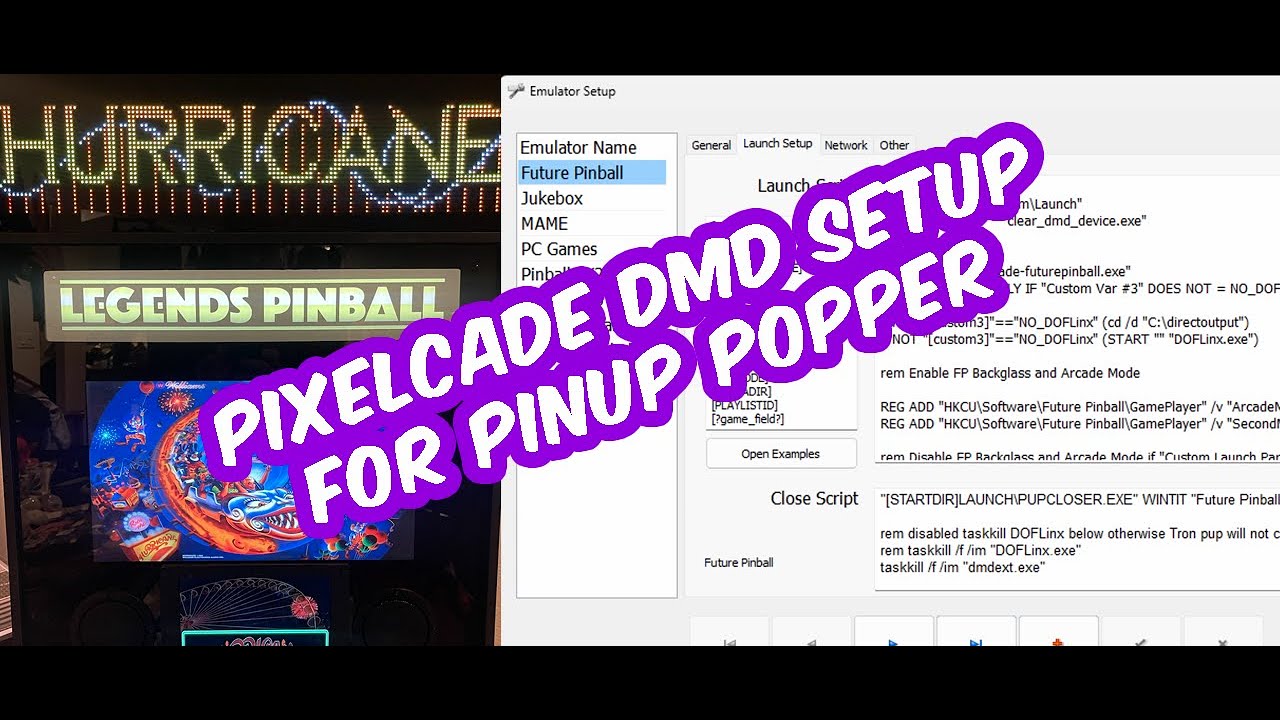 How to Setup Pixelcade DMD or BitPixel for PinUp Popper