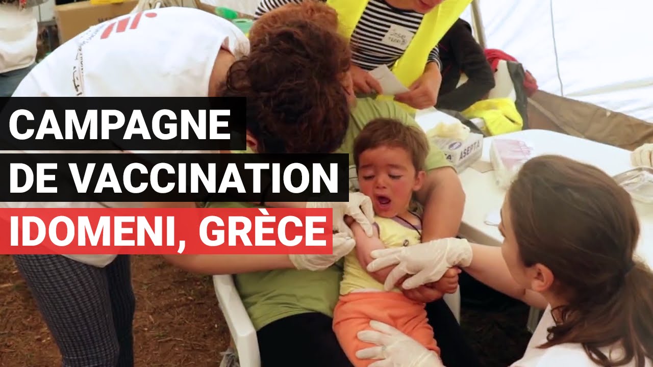 Campagne de vaccination à Idomeni [Médecins Sans Frontières]