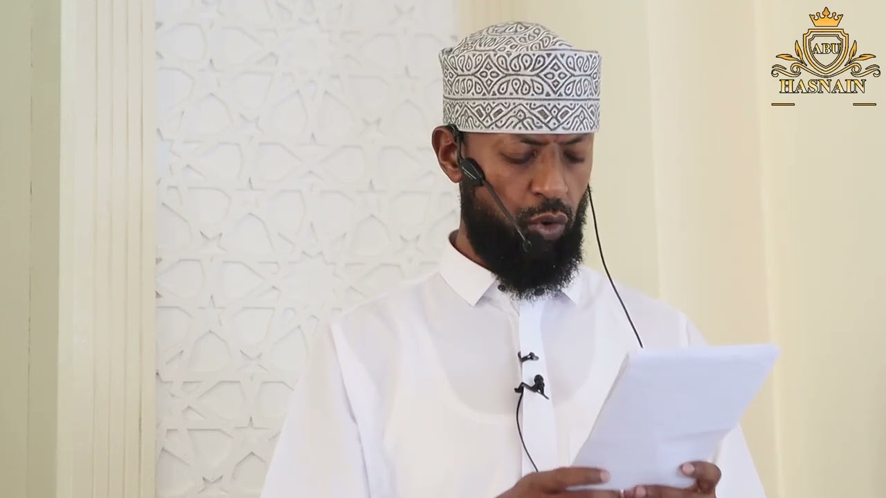 Friday sermon 7th April 2023{Sheikh Abdulghani Bashir }{masjid Rahma Hurlingham}
