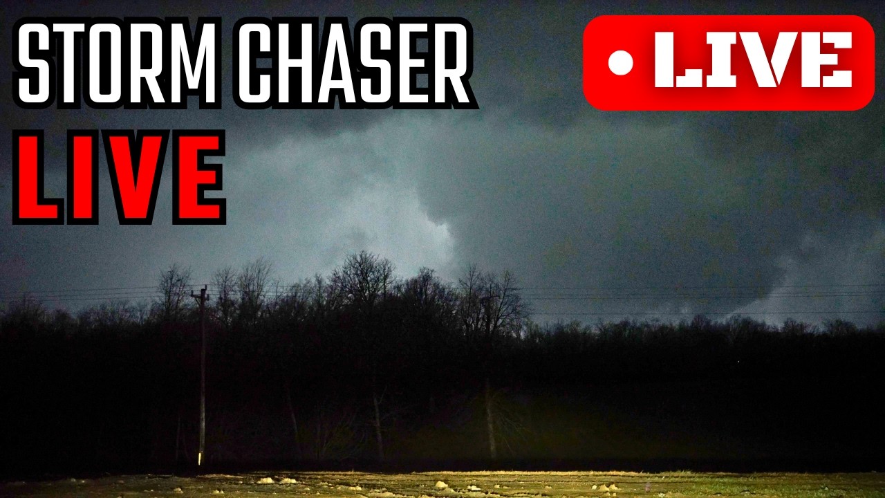 🔴 Midwest Tornado OUTBREAK - LIVE Storm Chaser
