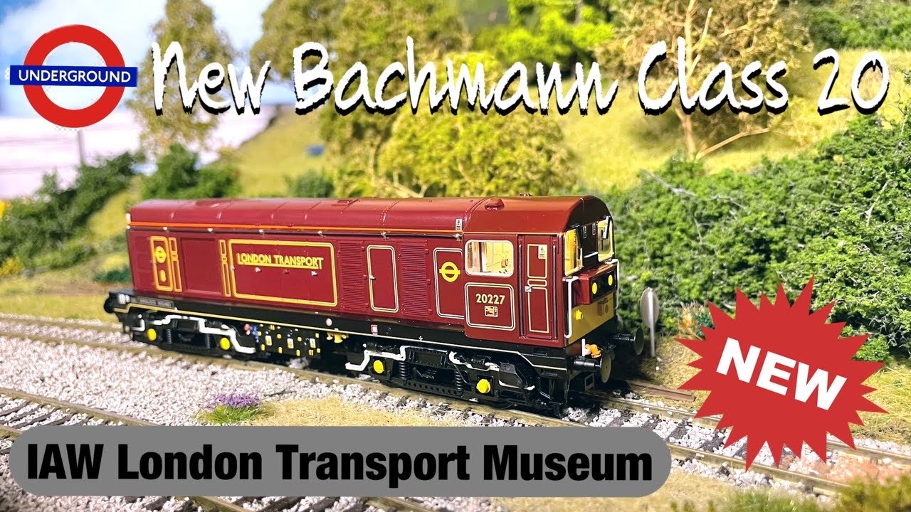 Bachmann London Underground Brand New Class 20 - Review & Look At