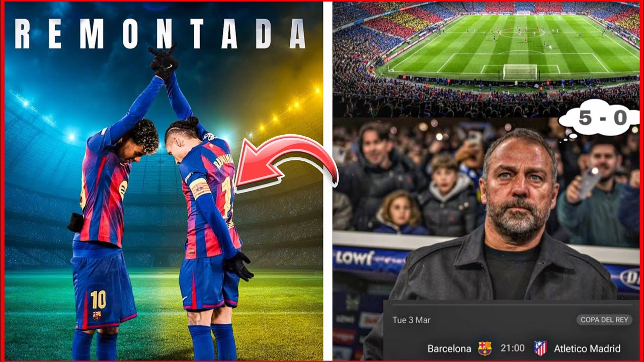 REMONTADA DE QUOI ? LE BARÇA Y CROIT MAIS..