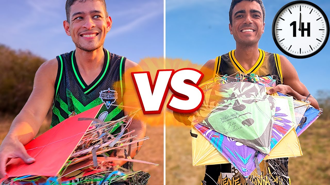 Quem Pegar Mais Pipas em 1H Ganha Tudo - Desafio!