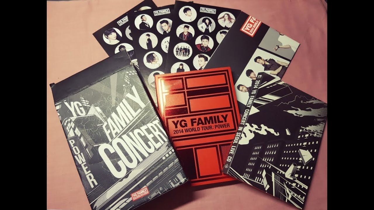 [UNBOXING] 2014 YG FAMILY CONCERT IN SEOUL LIVE CD (ASMR?) *NO TALKING*