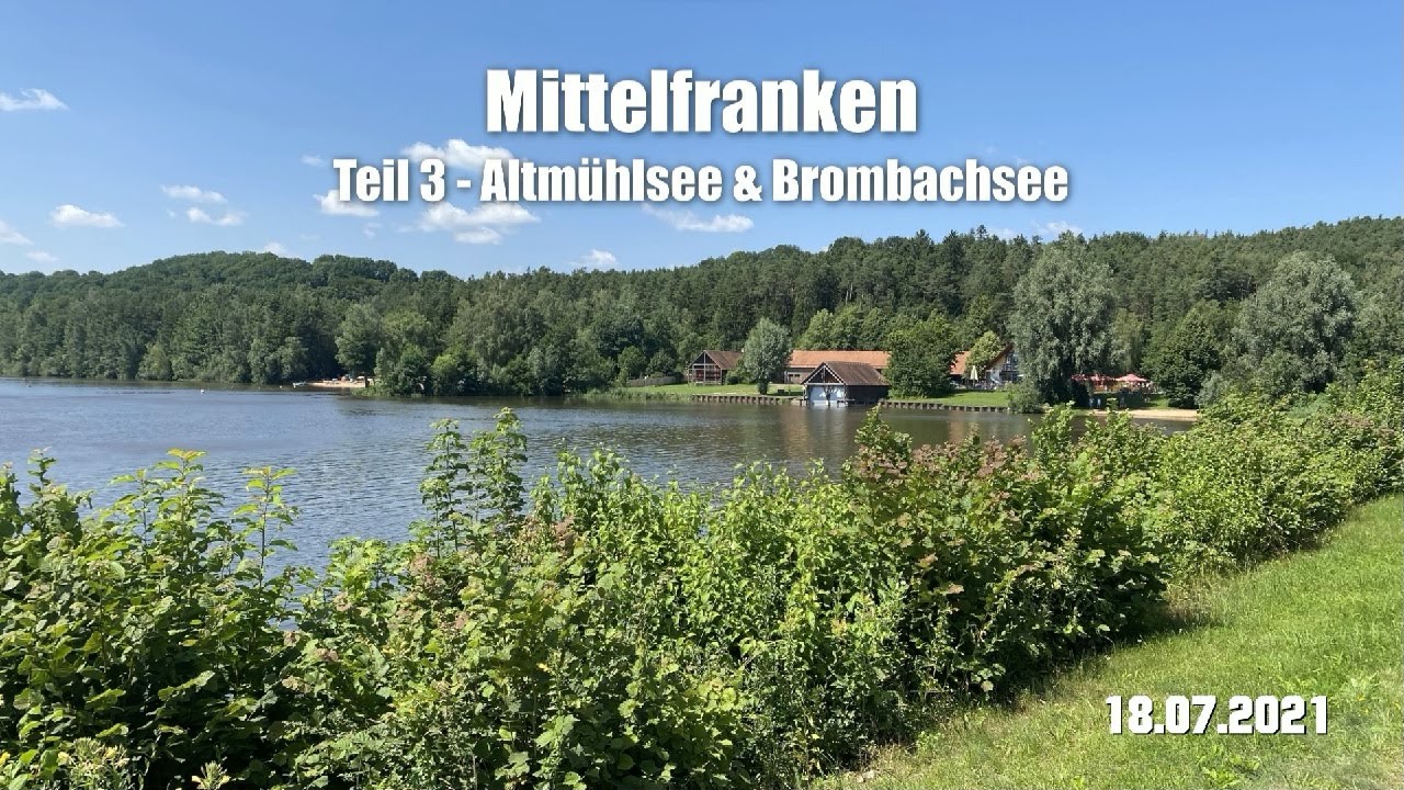 Radurlaub in Mittelfranken - Teil 3: Altmühlsee und Brombachsee