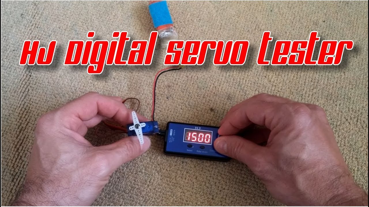 HJ Digital Servo Tester/ESC Consistency Tester from Banggood