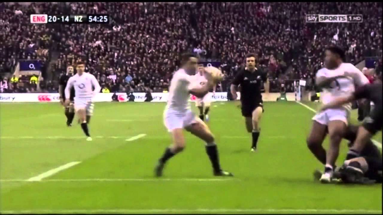 Manu Tui'langi & Owen Farell vs All Blacks 2012