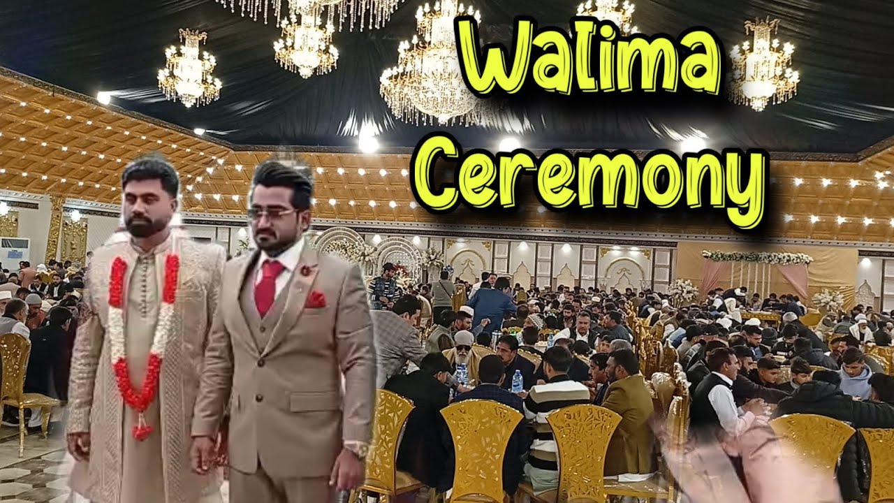 Walima Highlights | Khubaib Hafeez & Shoaib Aziz”