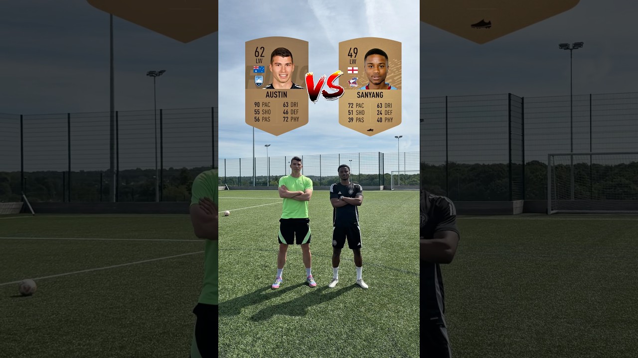 Челлендж на удары в стиле ностальгии по FIFA
