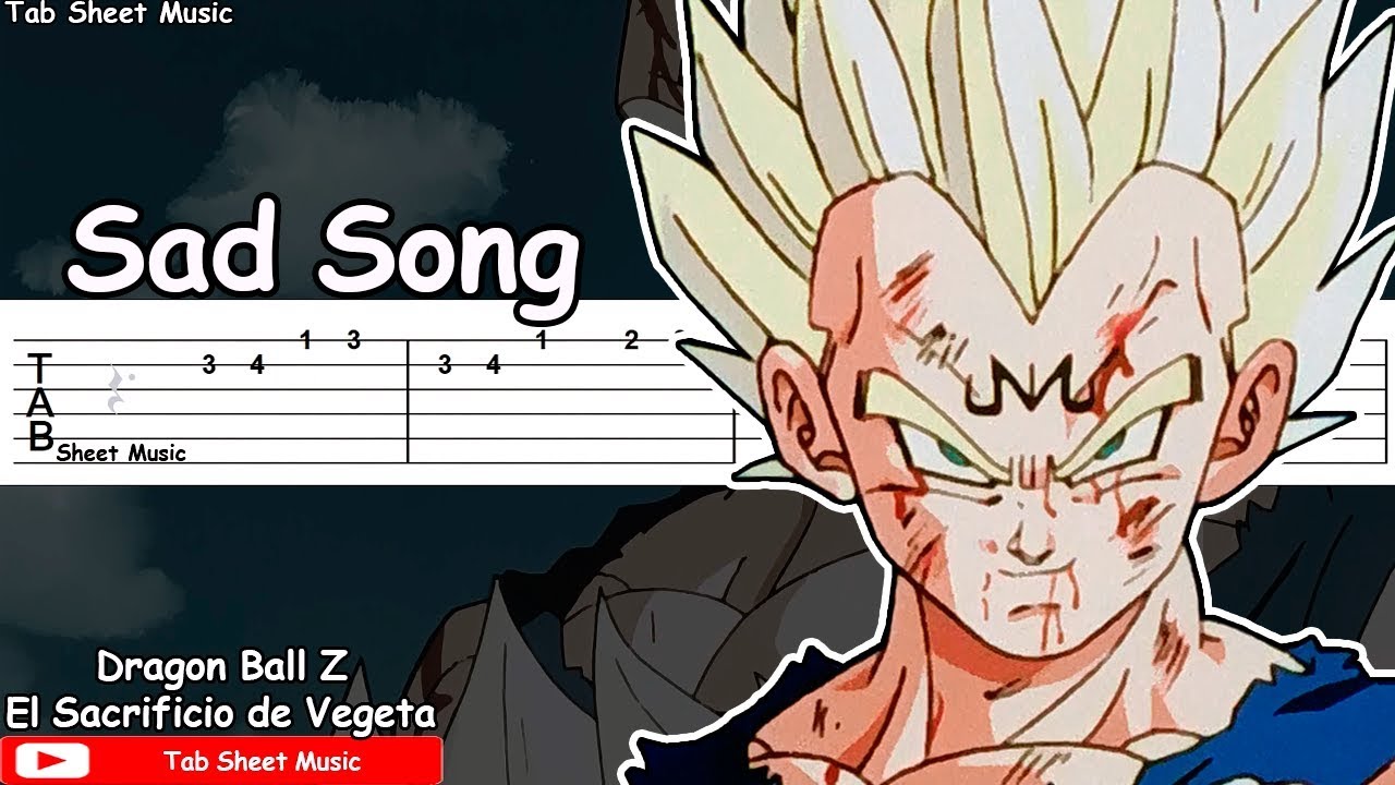 Dragon Ball Z OST - Great Warrior is Dead Guitar Tutorial