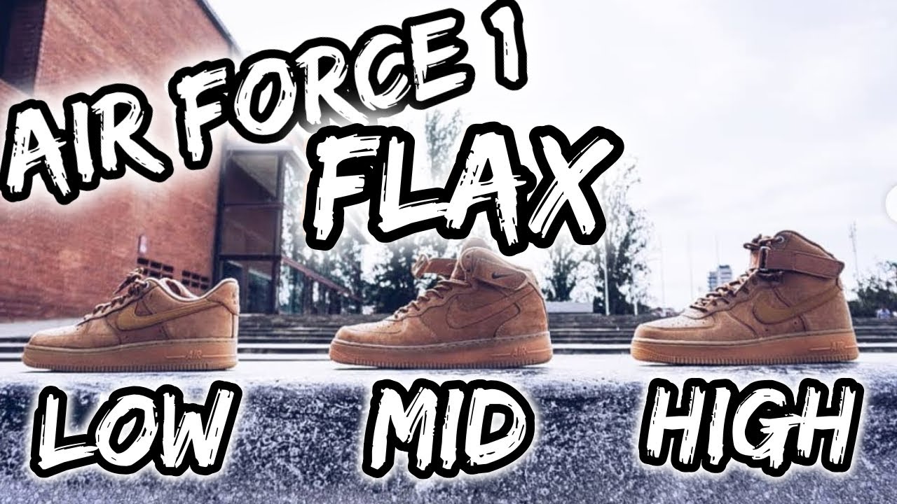 ✅LAS MEJORES AIR FORCE PARA OTOÑO/INVIERNO 2021/2022!!!!🍂AIR FORCE 1 FLAX / WHEAT