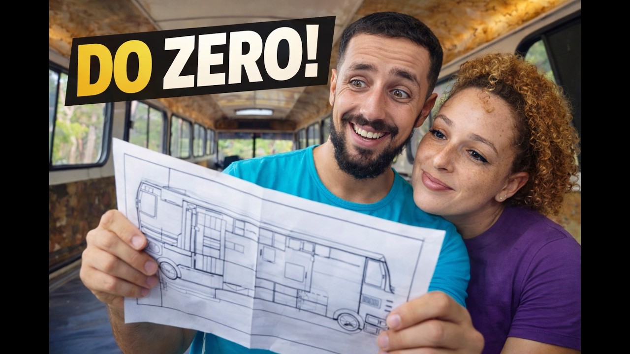 Como Planejei Nosso Motorhome do Zero | O Projeto da Casa Sobre Rodas