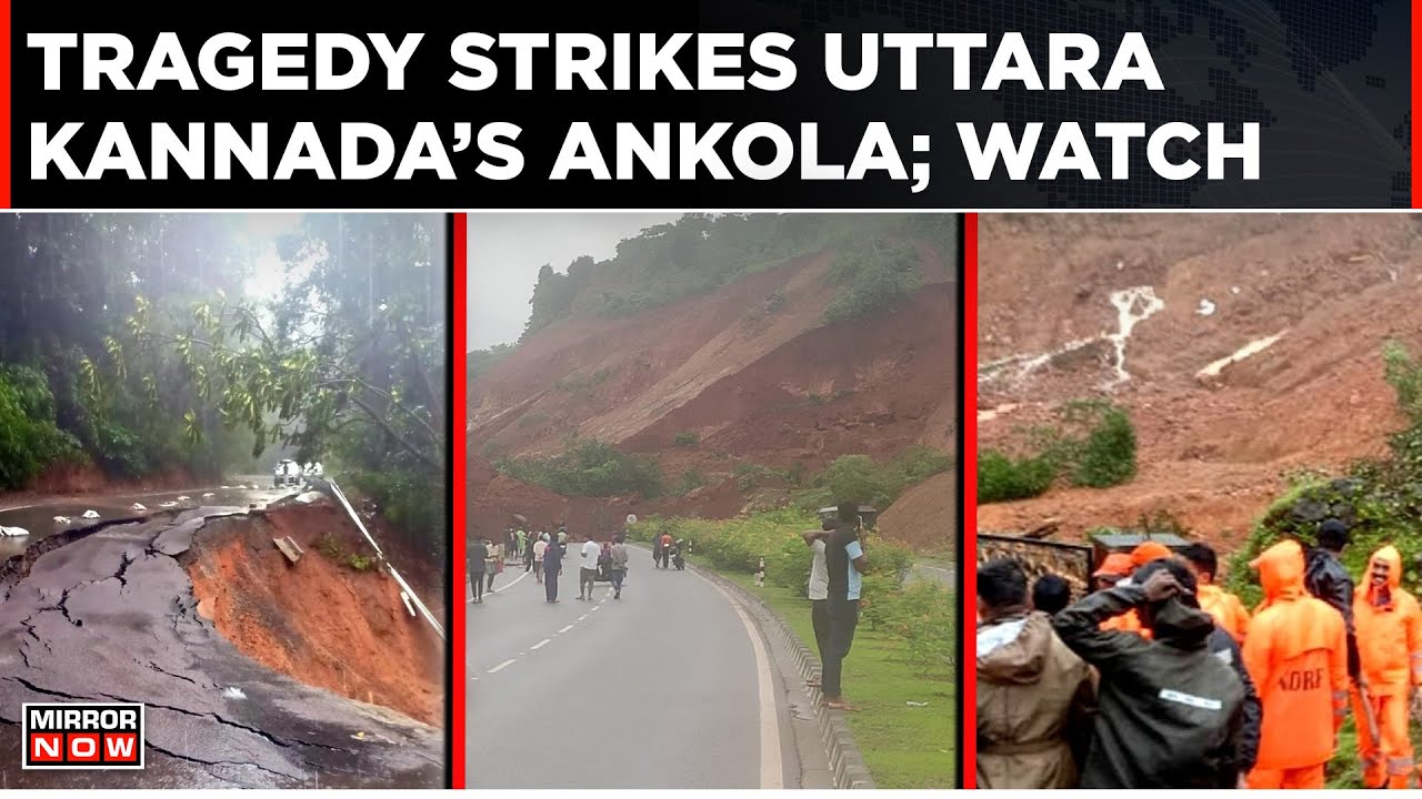 Shocking! Tragedy Strikes Karnataka's Ankola | Landslide Claims 4 Lives | Top South News